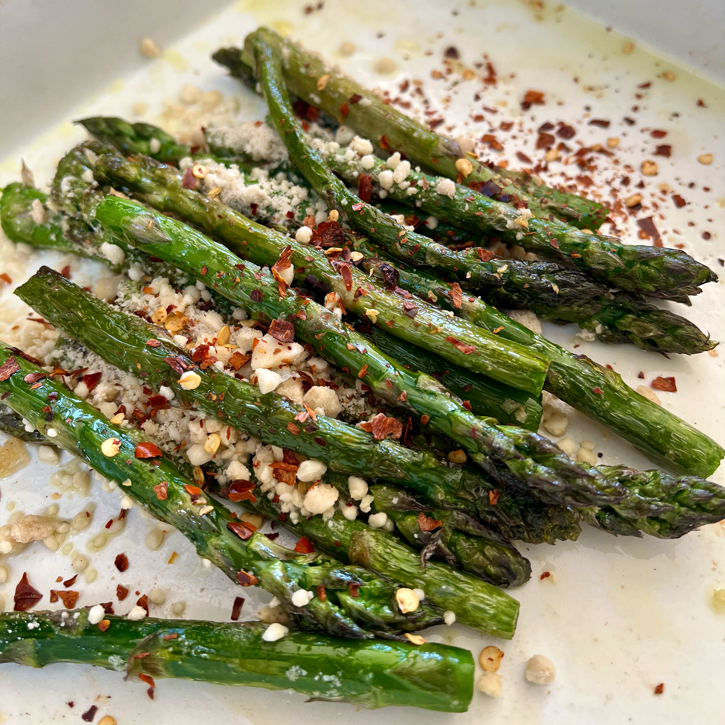 Italian Aged, Lemon &amp; Chilli Asparagus