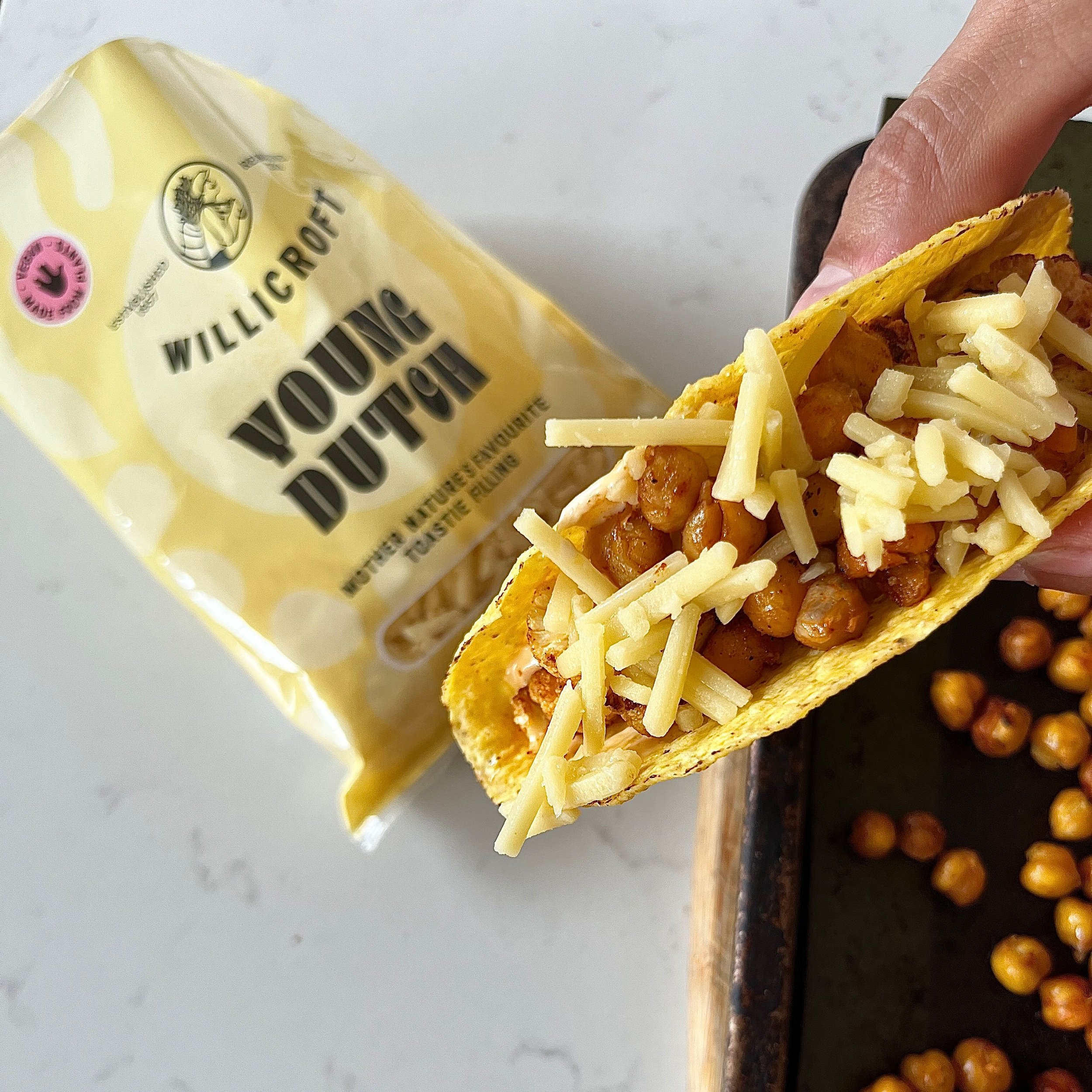 Young Dutch Cauliflower Chickpea Tacos