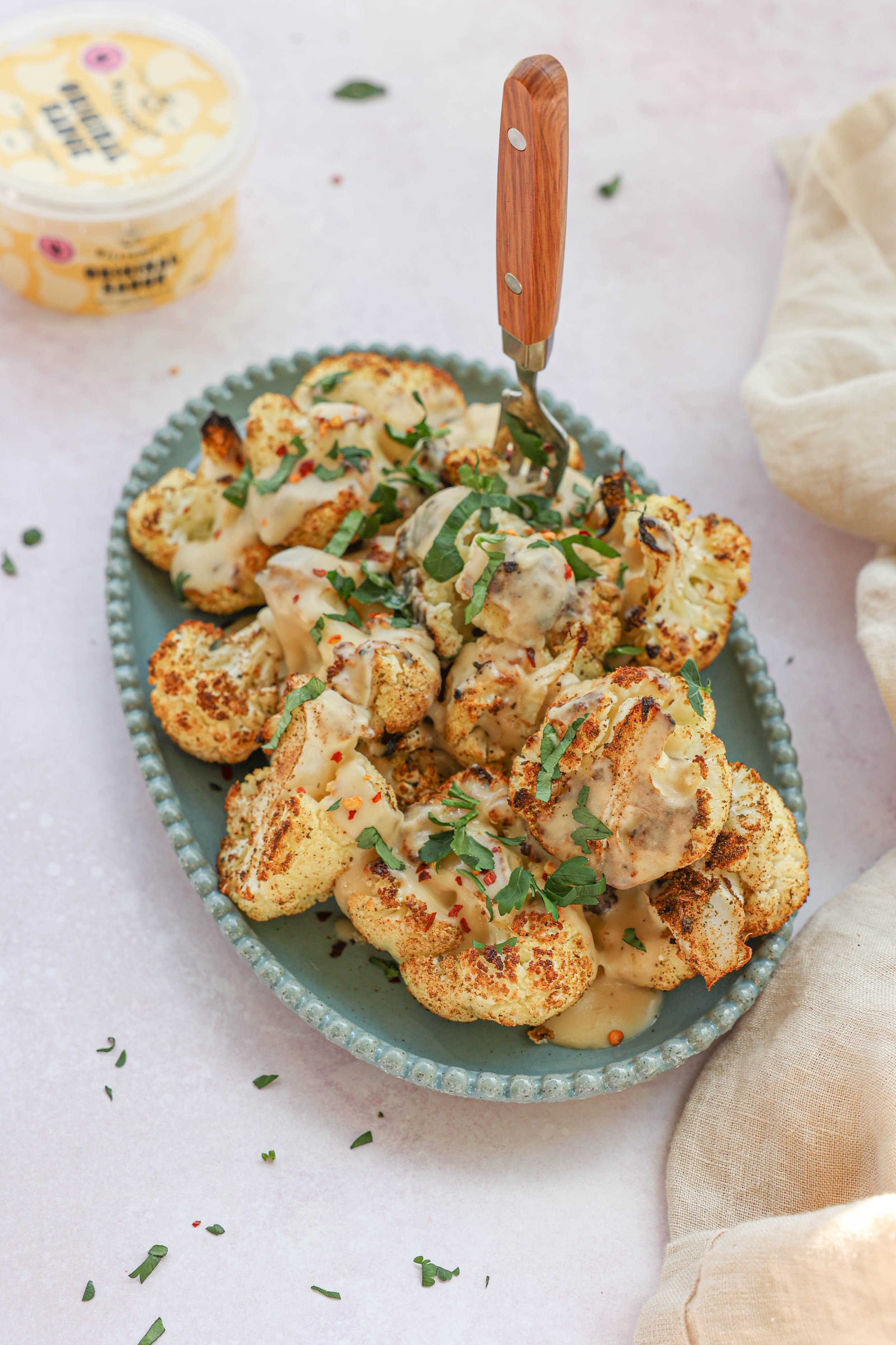 Original Sauce Spicy Roasted Cauliflower 