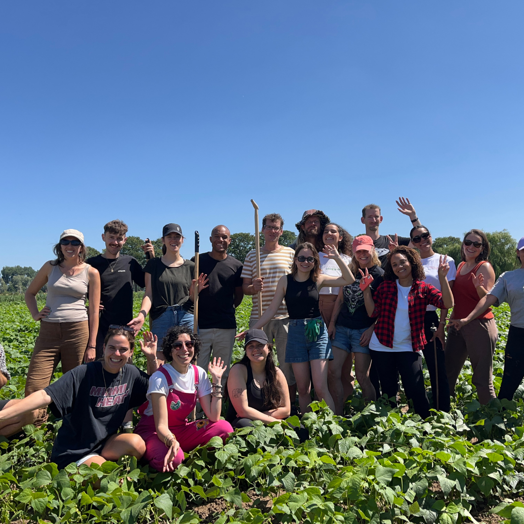 Farm day group picture